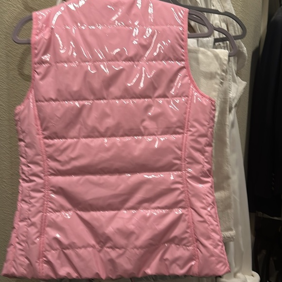 Pink puffer vest - Picture 3 of 6